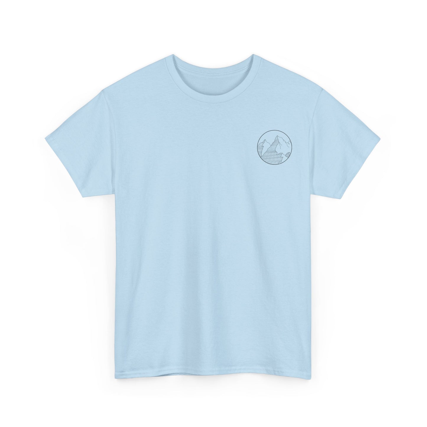 Mountain Tee Top-Bottom Unisex