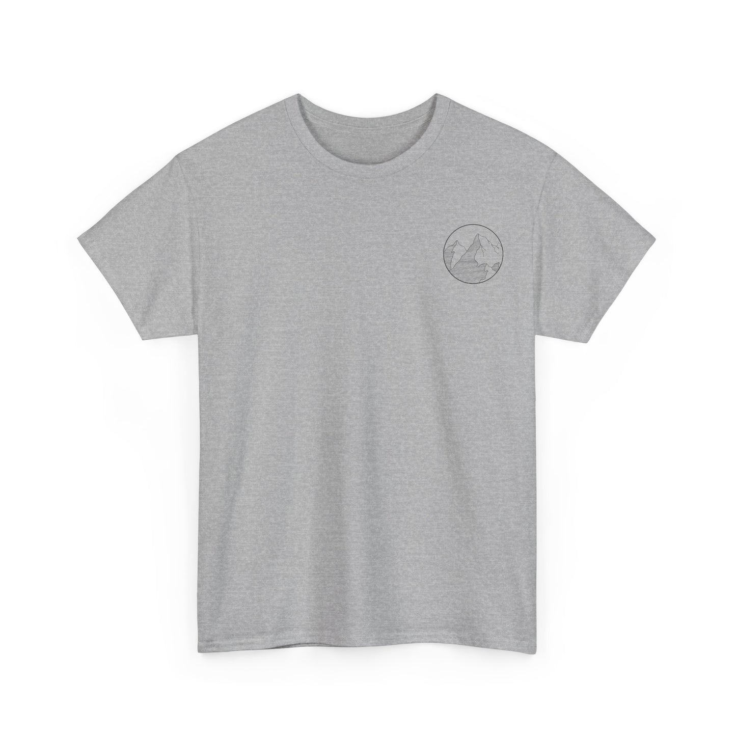 Mountain Tee Top-Bottom Unisex