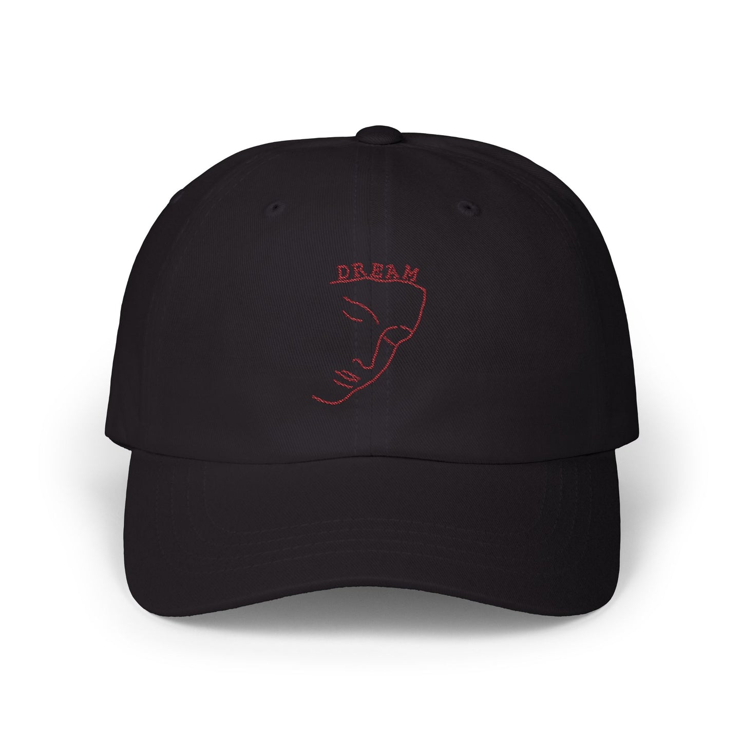 Dream Dad Cap Embroidered (Black)