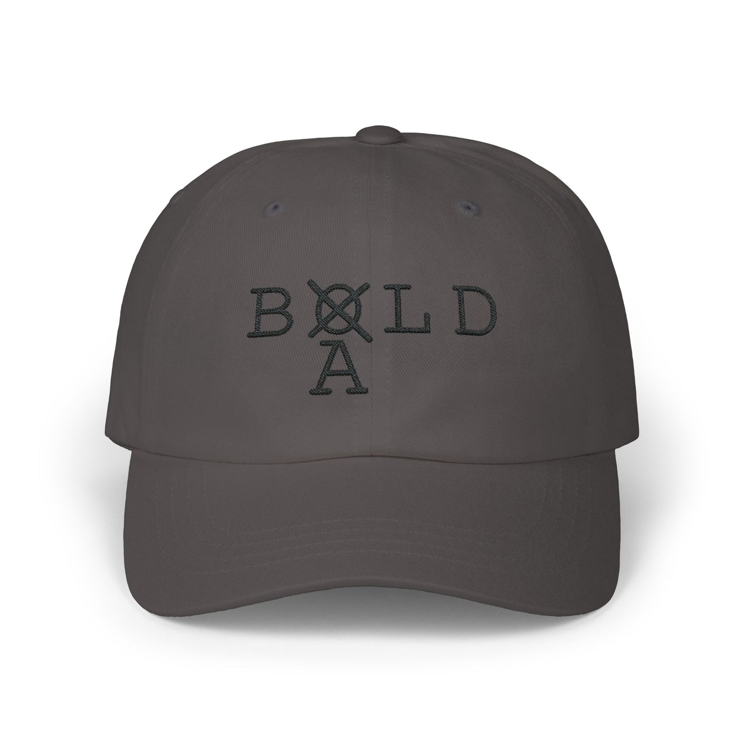 Bald Bold Dad Cap Embroidered