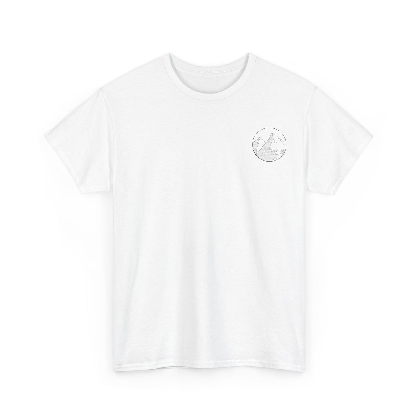 Mountain Tee Top-Bottom Unisex