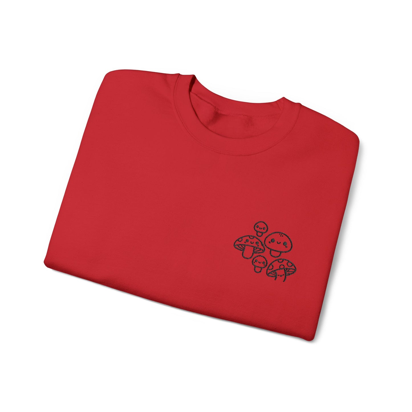 Mushroom Sweatshirt Embroidered