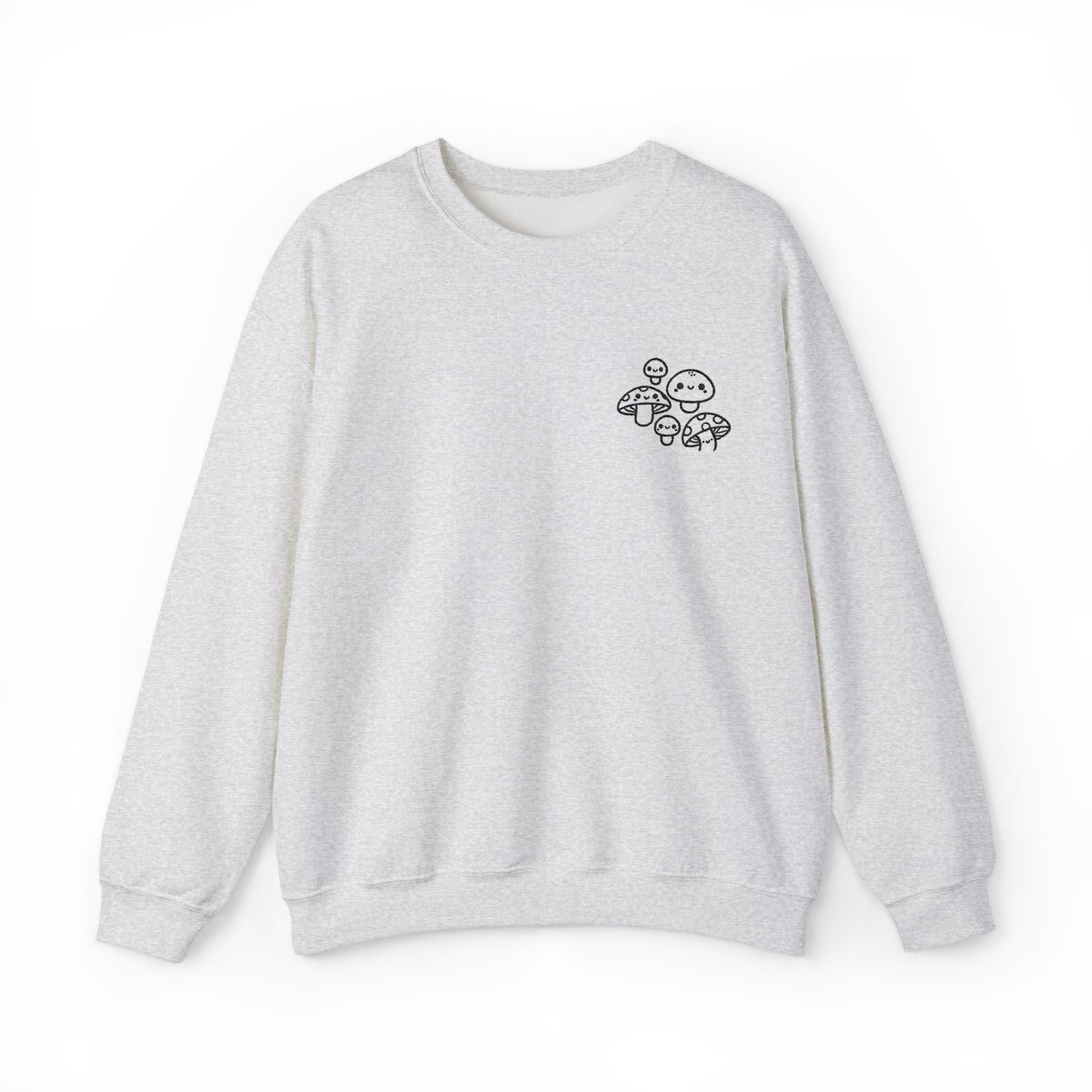 Mushroom Sweatshirt Embroidered