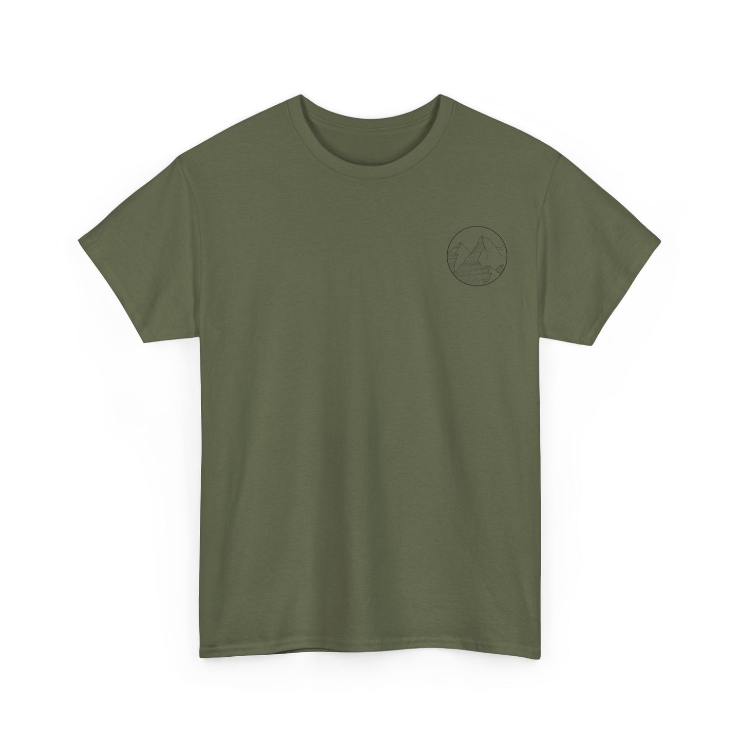 Mountain Tee Top-Bottom Unisex