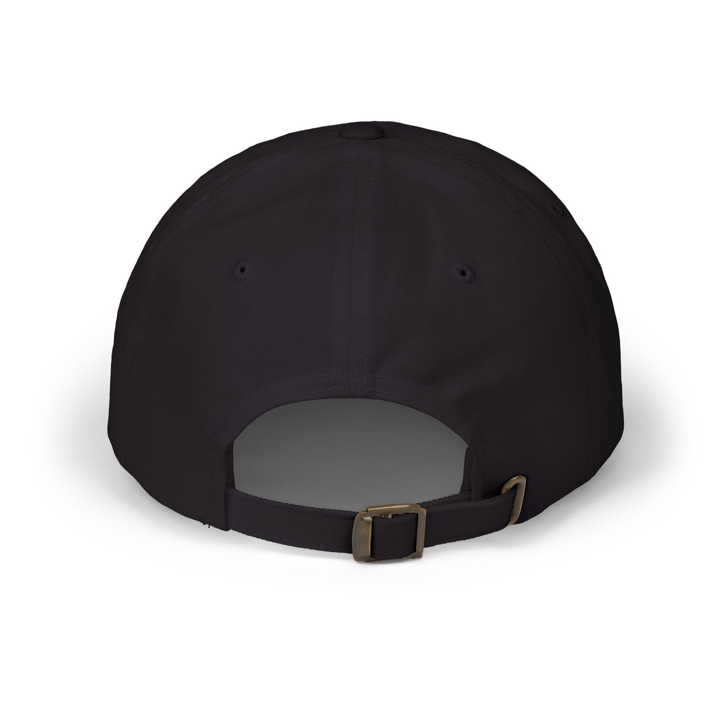 Bald Bold Dad Cap Embroidered (Black)