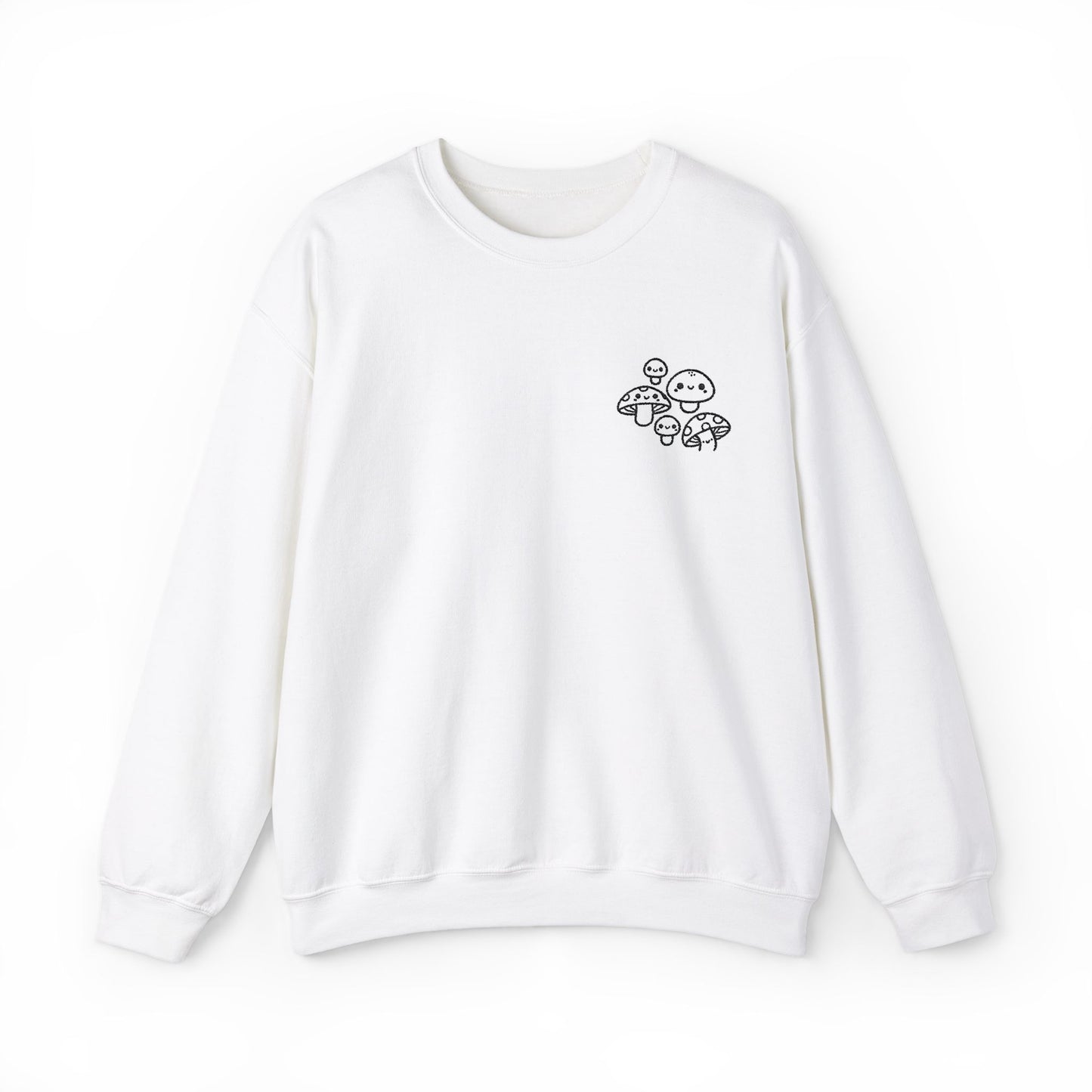 Mushroom Sweatshirt Embroidered