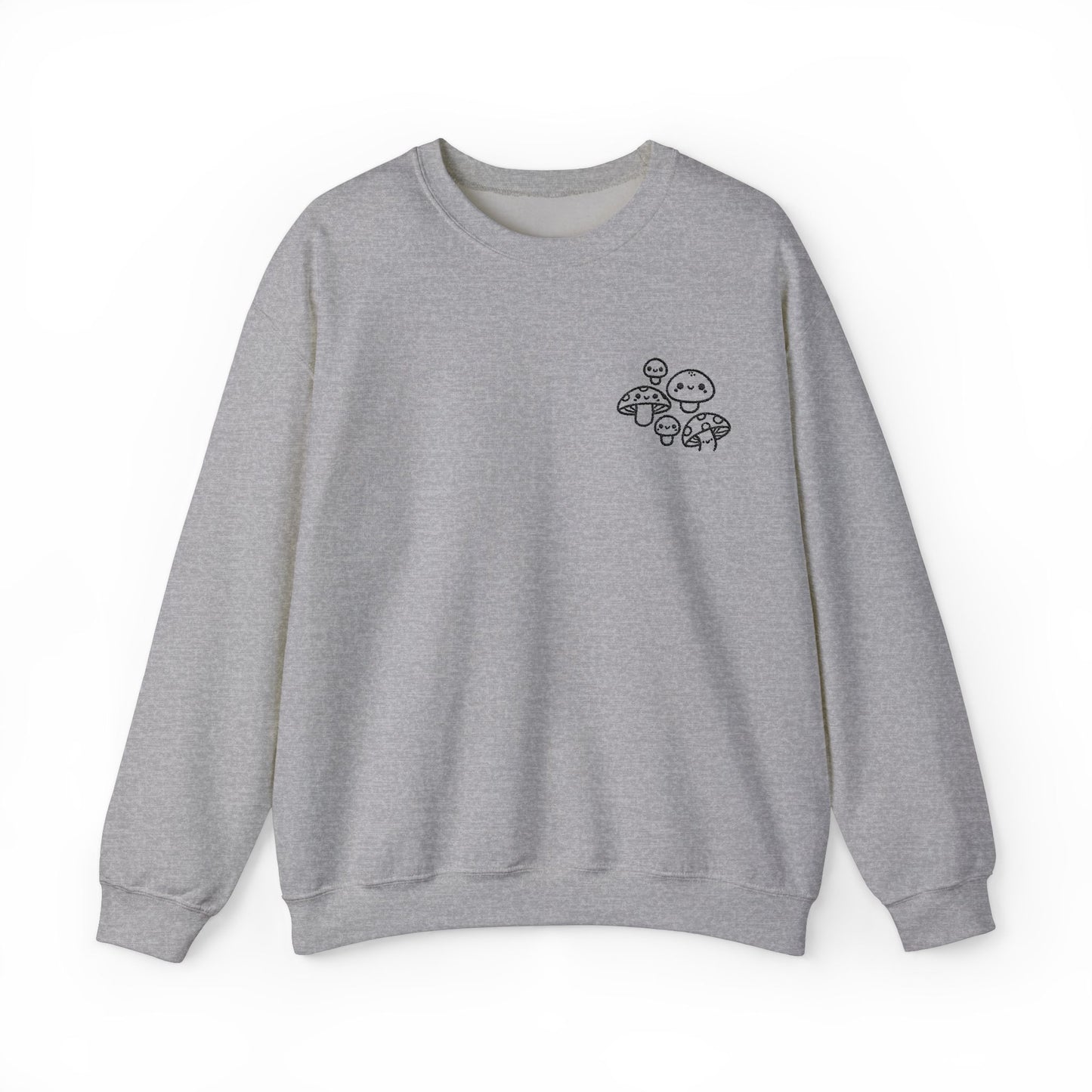 Mushroom Sweatshirt Embroidered