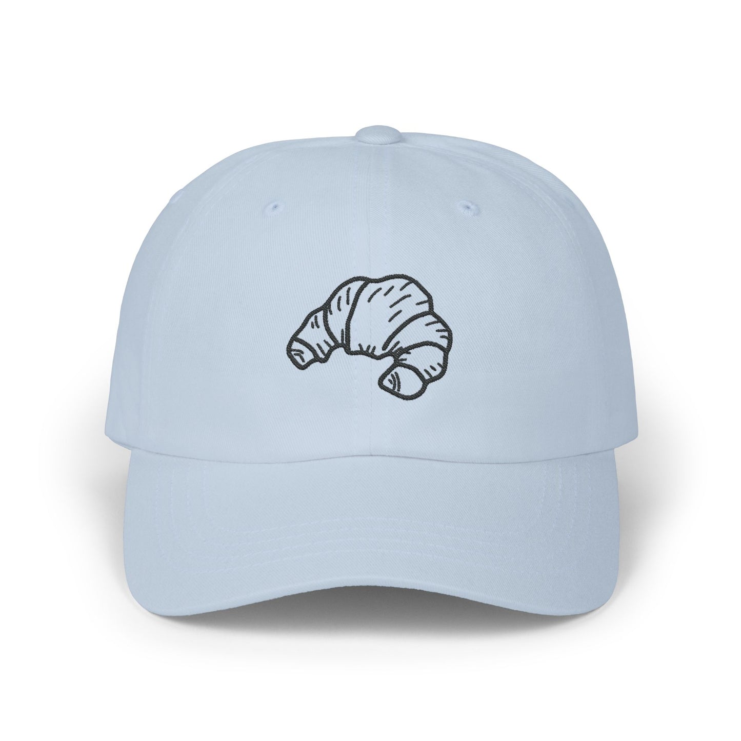 Croissant Dad Cap Embroidered