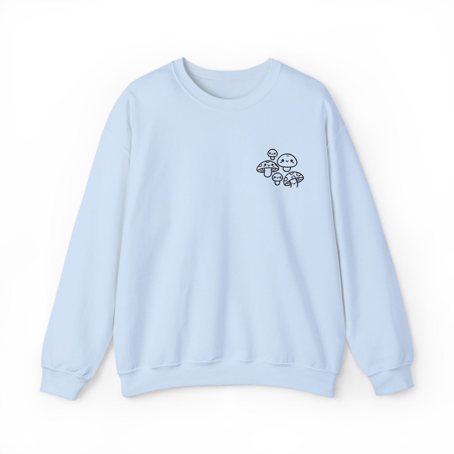 Mushroom Sweatshirt Embroidered
