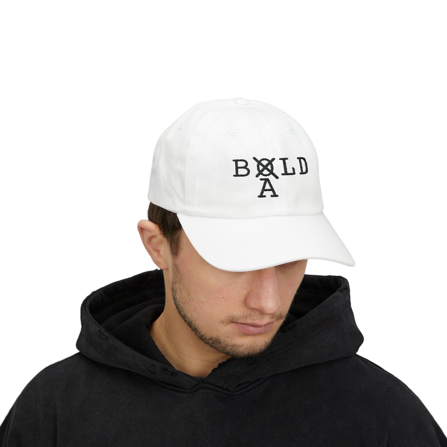 Bald Bold Dad Cap Embroidered
