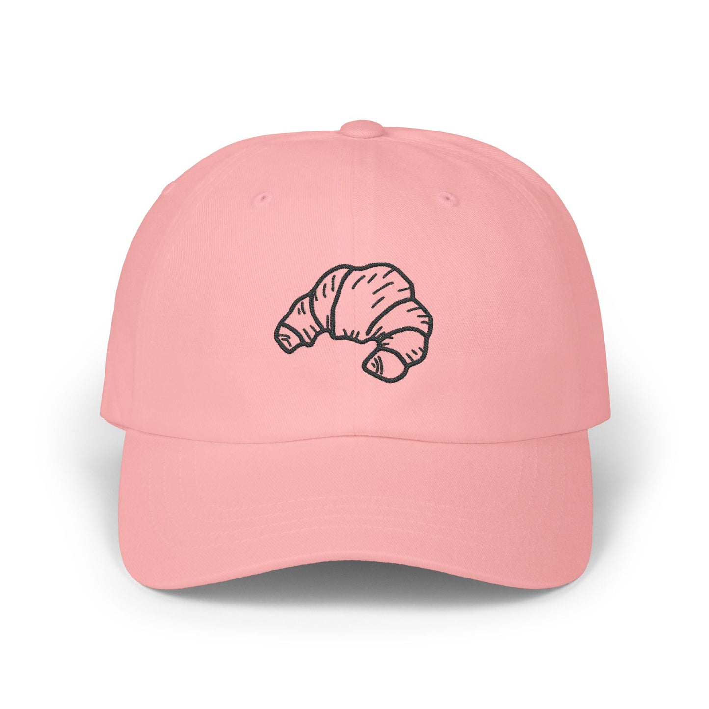 Croissant Dad Cap Embroidered