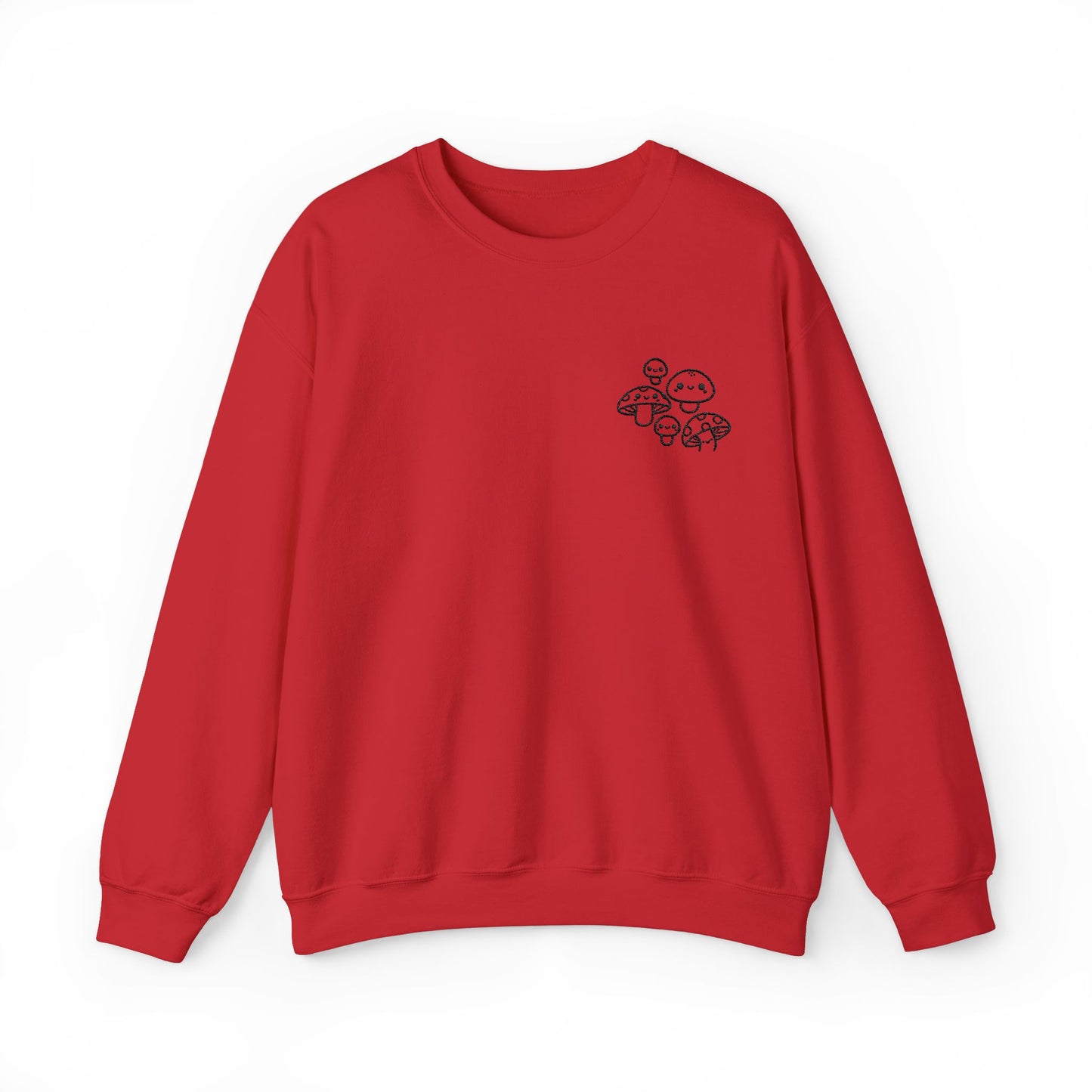 Mushroom Sweatshirt Embroidered