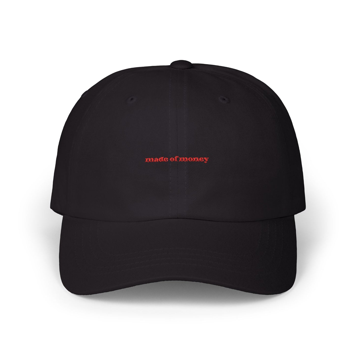 MoM Dad Cap Embroidered (Black)