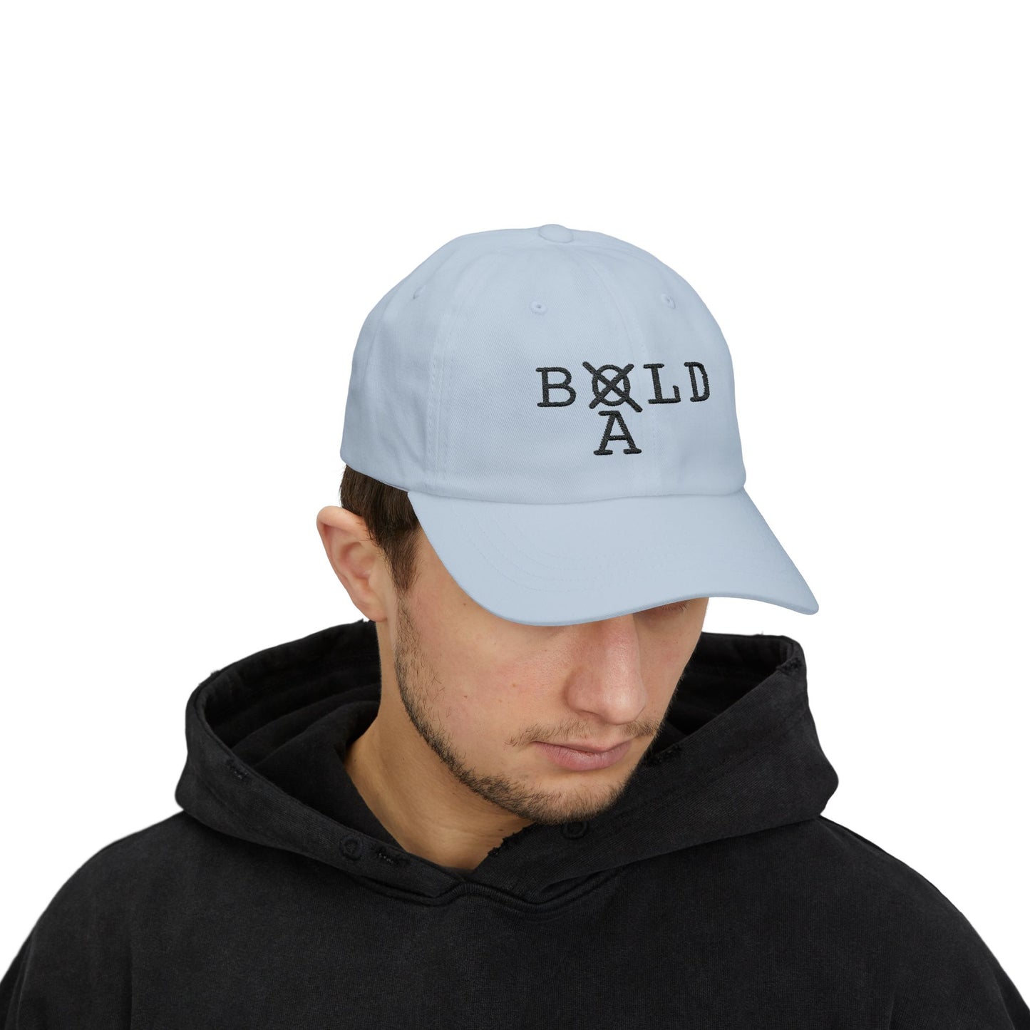 Bald Bold Dad Cap Embroidered