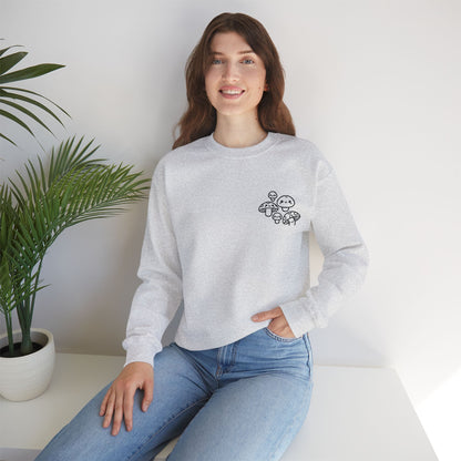 Mushroom Sweatshirt Embroidered
