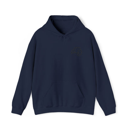Embroidered Croissant Hoodie
