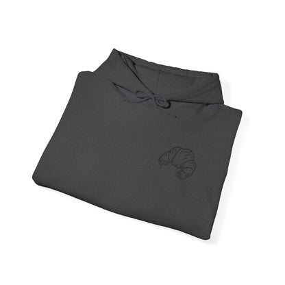 Embroidered Croissant Hoodie