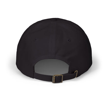 Pancake Dad Cap Embroidered (Black)