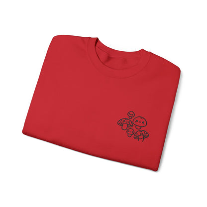 Mushroom Sweatshirt Embroidered