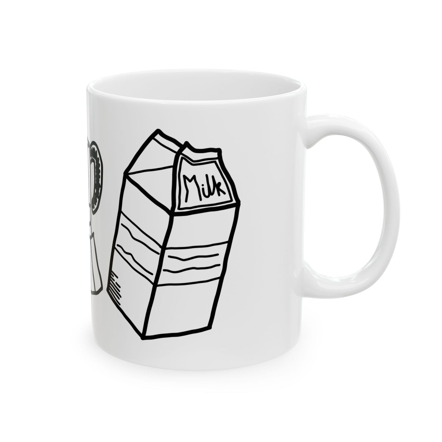 Simple Breakfast Mug
