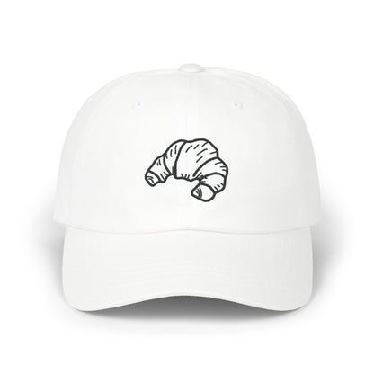 Croissant Dad Cap Embroidered