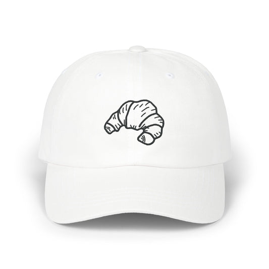 Croissant Dad Cap Embroidered