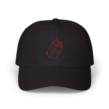 Milk Carton Dad Cap Embroidered (Black)