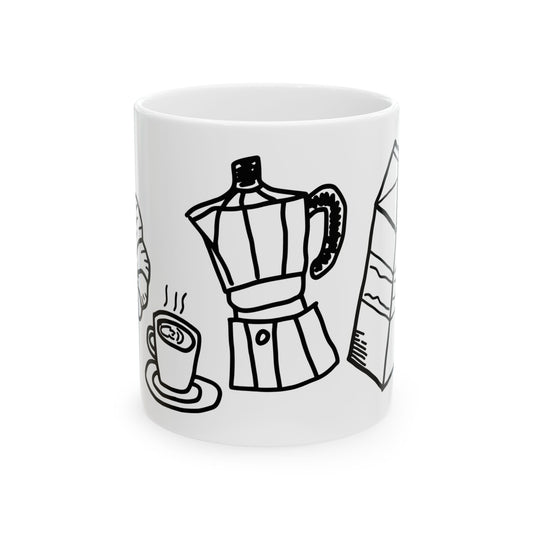 Simple Breakfast Mug