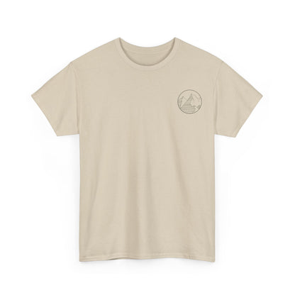 Mountain Tee Top-Bottom Unisex