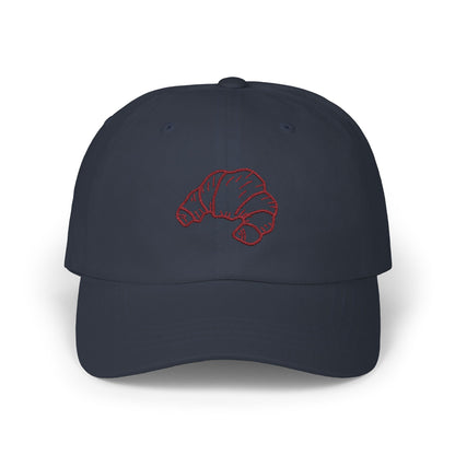 Croissant Dad Cap Embroidered