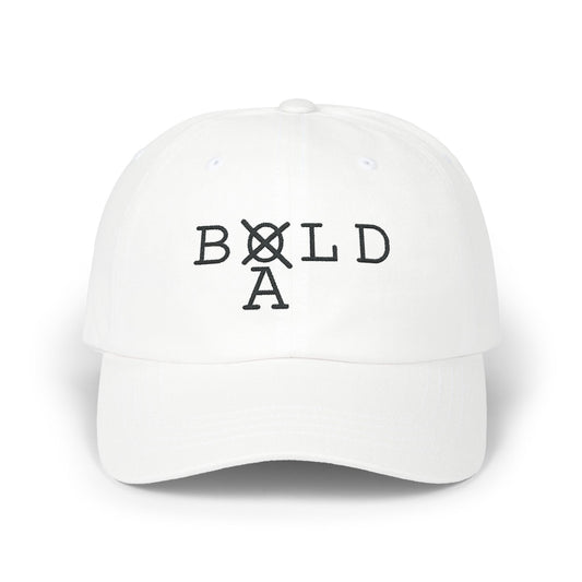 Bald Bold Dad Cap Embroidered
