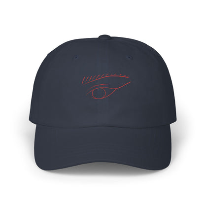 Eyeliner Dad Cap Embroidered