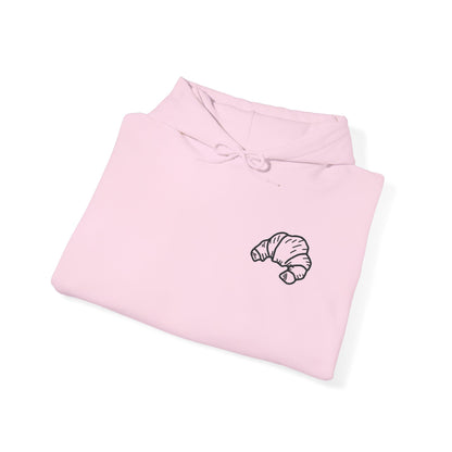 Embroidered Croissant Hoodie